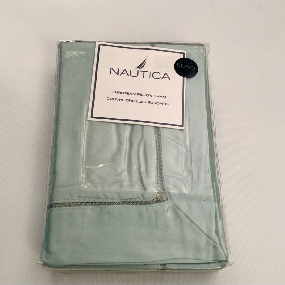 NWT- TWO NAUTICA EUROPEAN PILLOW SHAMS